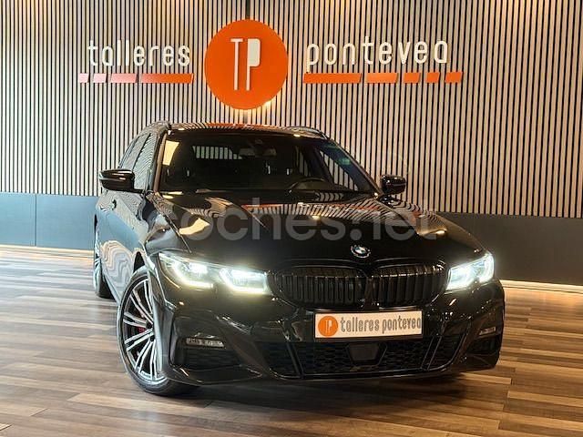 Usado BMW 320e 190 CV (139 kW) 2022 Negro Familiar