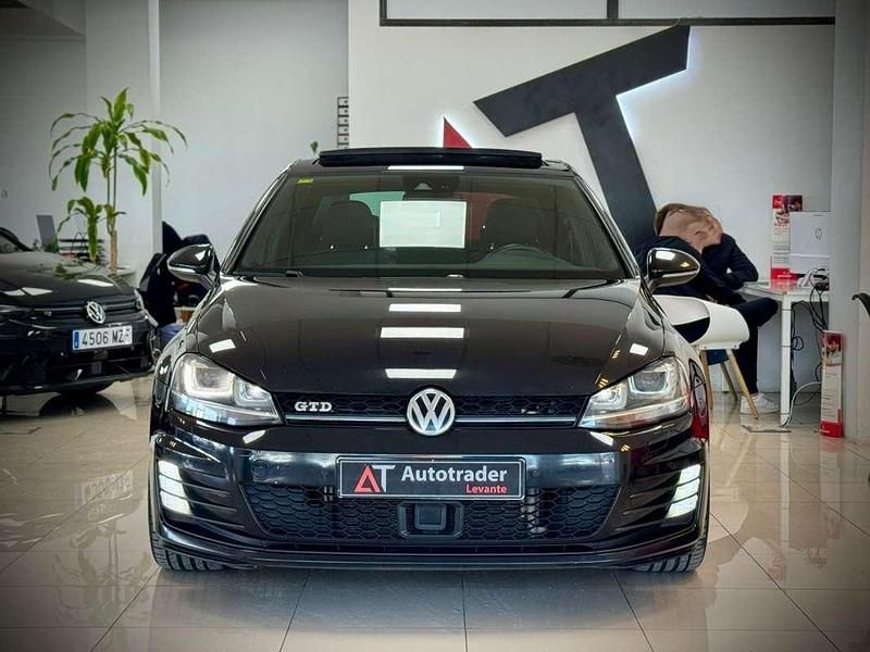 Usado VW Golf VII GTD 184 CV (135 kW) 2013 Negro Utilitario