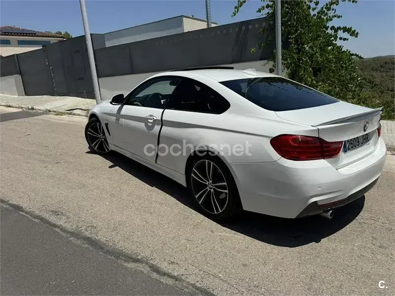 Usado BMW 420 Coupé 190 CV (139 kW) 2015 Blanco Coupe