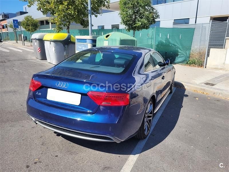 Usado Audi A5 S-Line 190 CV (139 kW) 2016 Azul Coupe