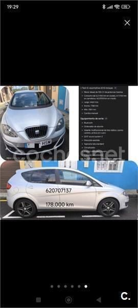 Gris / plata Usado 2013 Seat Altea Style Monovolumen | 5800 € (Buen precio) - Imagen 1/4