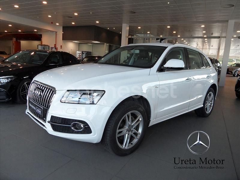 Blanco Usado 2016 Audi Q5 S-Line SUV | 23.900 € (Un poco caro) - Imagen 1/4