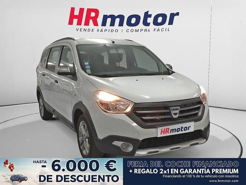 Blanco Usado 2016 Dacia Lodgy Lauréate Monovolumen | 11.490 € (Precio justo) - Imagen 1/4