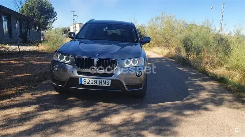 Usado BMW X3 177 CV (130 kW) 2013 Gris / plata SUV