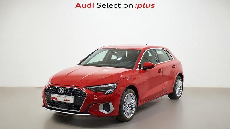 Usado Audi A3 Advanced Plus 116 CV (85 kW) 2023 Rojo tango metalizado Berlina
