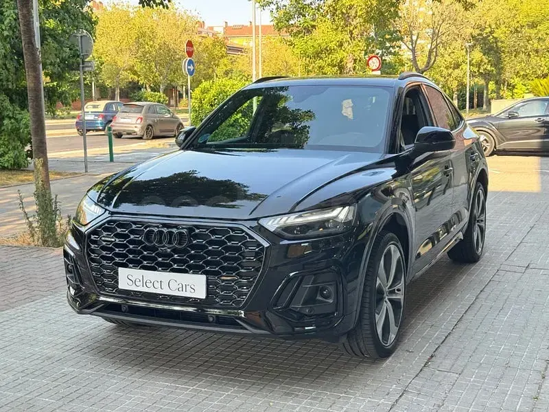 Usado Audi Q5 Sportback S-Line 204 CV (150 kW) 2022 Negro SUV