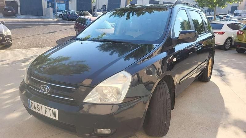 Azul Usado 2007 Kia Carnival Active Monovolumen | 5499 € (Precio justo) - Imagen 1/4