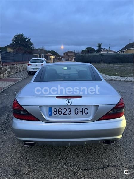 Usado Mercedes SL350 272 CV (200 kW) 2008 Gris / plata Descapotable