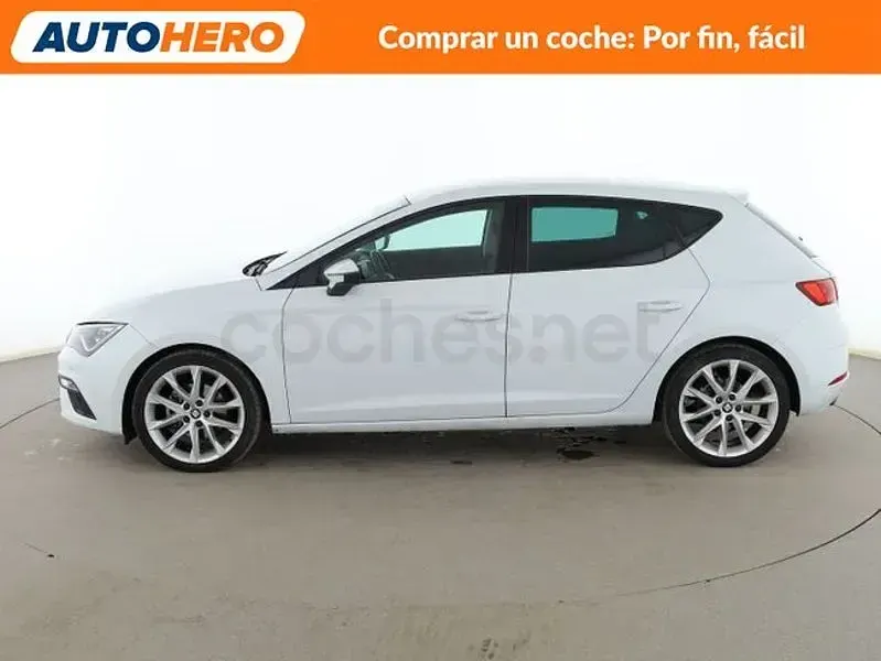 Usado Seat Leon FR 150 CV (110 kW) 2019 Blanco Berlina