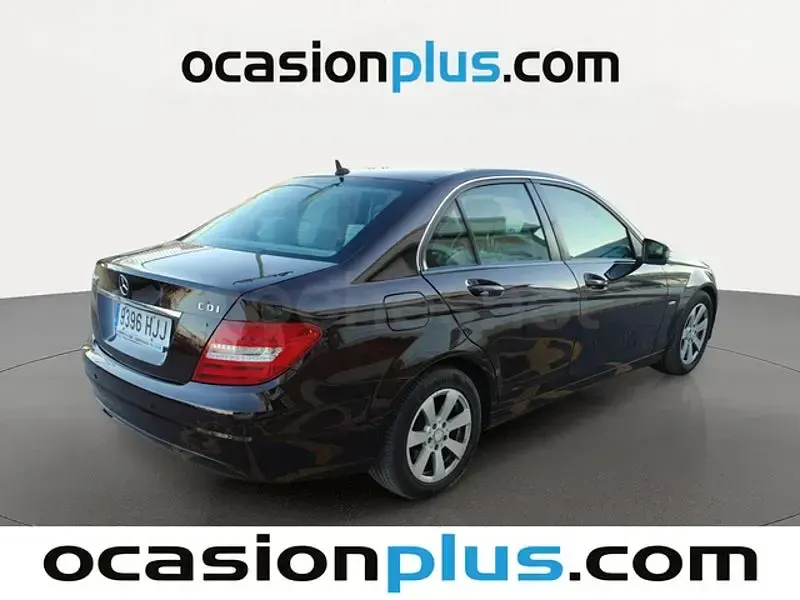 Usado Mercedes C200 Edition 136 CV (100 kW) 2012 Marrón Berlina