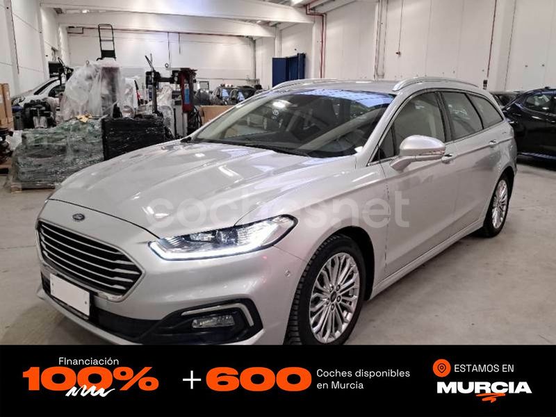 Gris / plata Usado 2021 Ford Mondeo Titanium Familiar | 17.850 € (Precio justo) - Imagen 1/4
