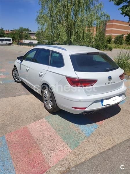 Usado Seat Leon ST XCELLENCE 150 CV (110 kW) 2020 Blanco Familiar