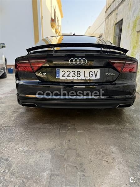 Usado Audi A7 Sportback S-Line 252 CV (185 kW) 2017 Negro Utilitario