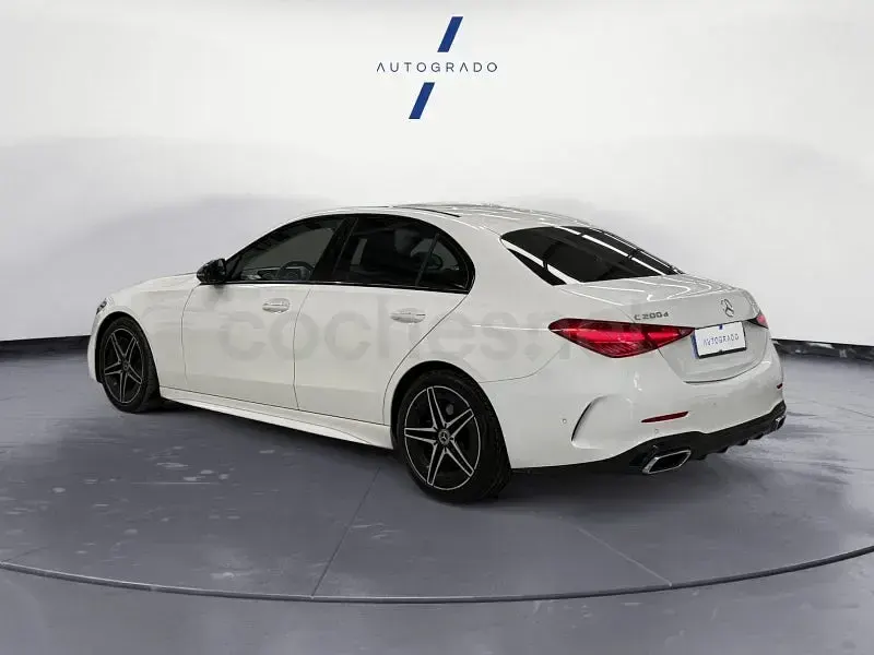Usado Mercedes C200 163 CV (119 kW) 2023 Blanco Berlina