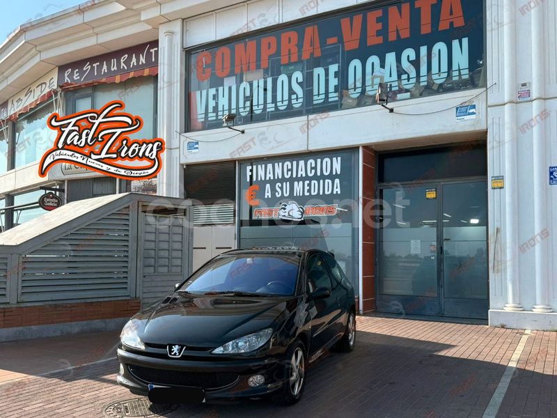 Negro Usado 2005 Peugeot 206 Berlina | 2999 € (Un poco caro) - Imagen 1/4