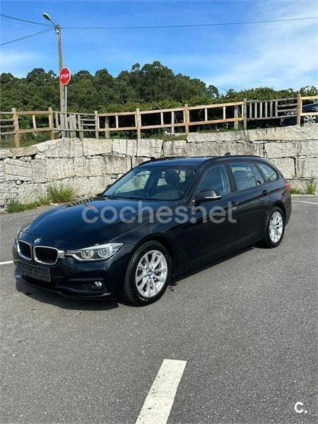 Usado BMW 318 150 CV (110 kW) 2016 Negro Familiar