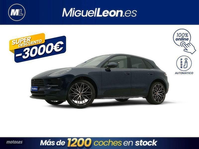 Azul Usado 2021 Porsche Macan SUV | 59.985 € (Buen precio) - Imagen 1/3