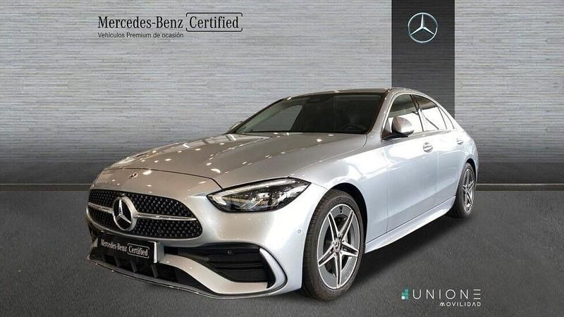 Gris Usado 2022 Mercedes C200 Berlina | 37.900 € (Precio justo) - Imagen 1/4