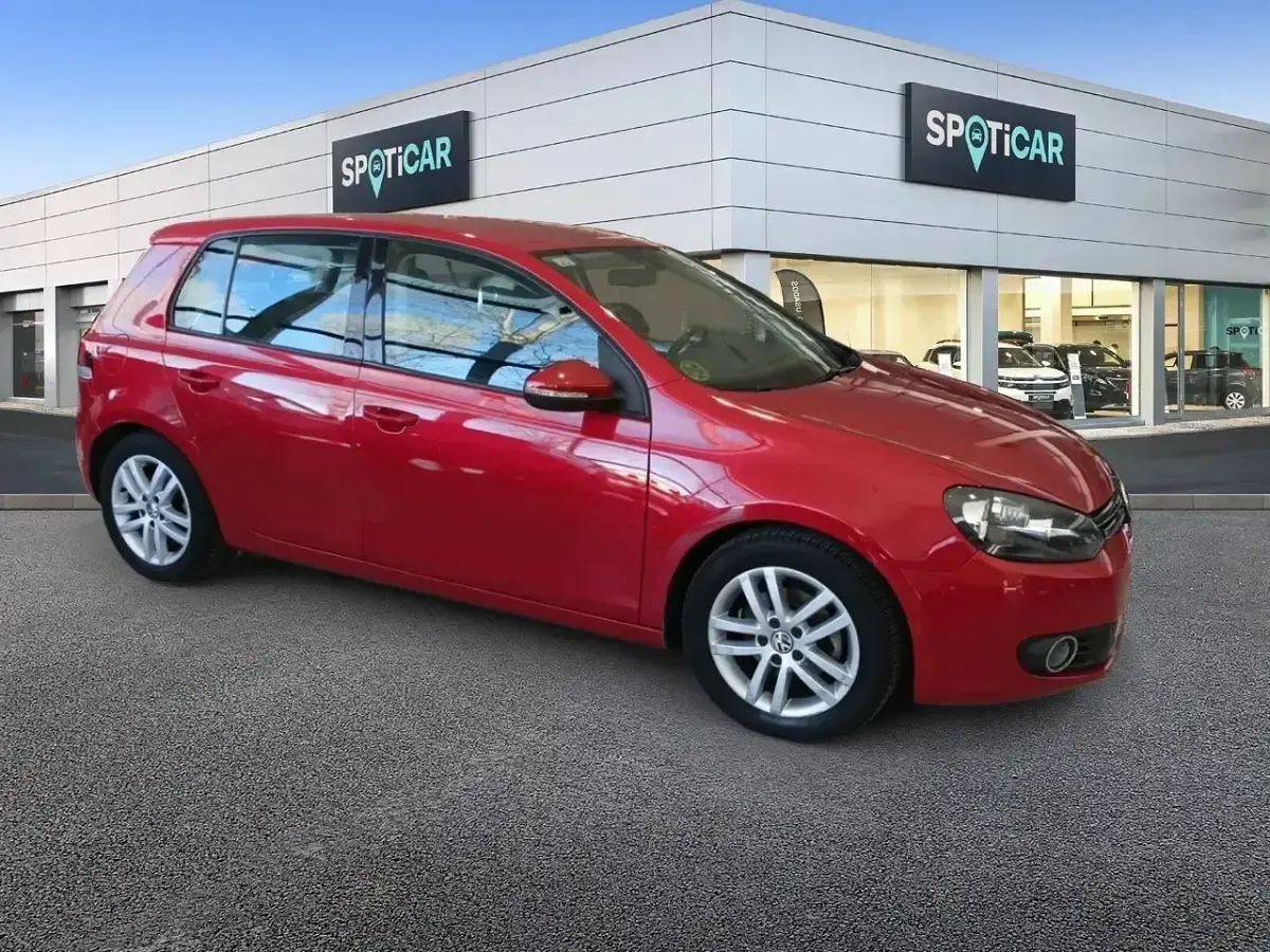 Usado VW Golf VI Sport 110 CV (80 kW) 2009 Rojo Utilitario