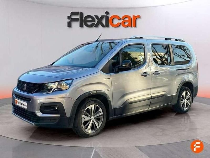 Usado Peugeot Rifter GT-line 131 CV (96 kW) 2020 Gris Monovolumen