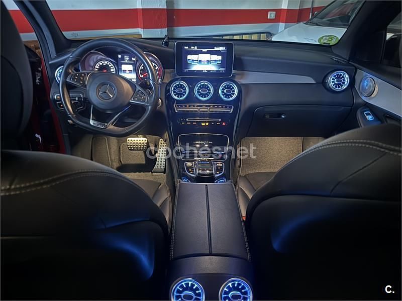 Usado Mercedes GLC250 211 CV (155 kW) 2019 Rojo Coupe