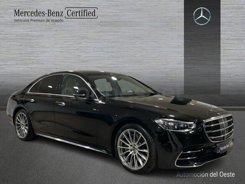 Usado Mercedes S350 286 CV (210 kW) 2022 Negro Berlina