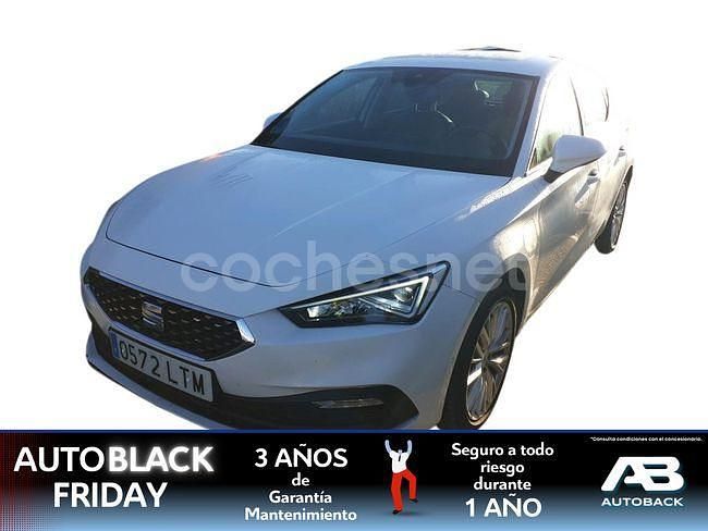 Blanco Usado 2021 Seat Leon XCELLENCE Berlina | 19.950 € (Precio justo) - Imagen 1/4