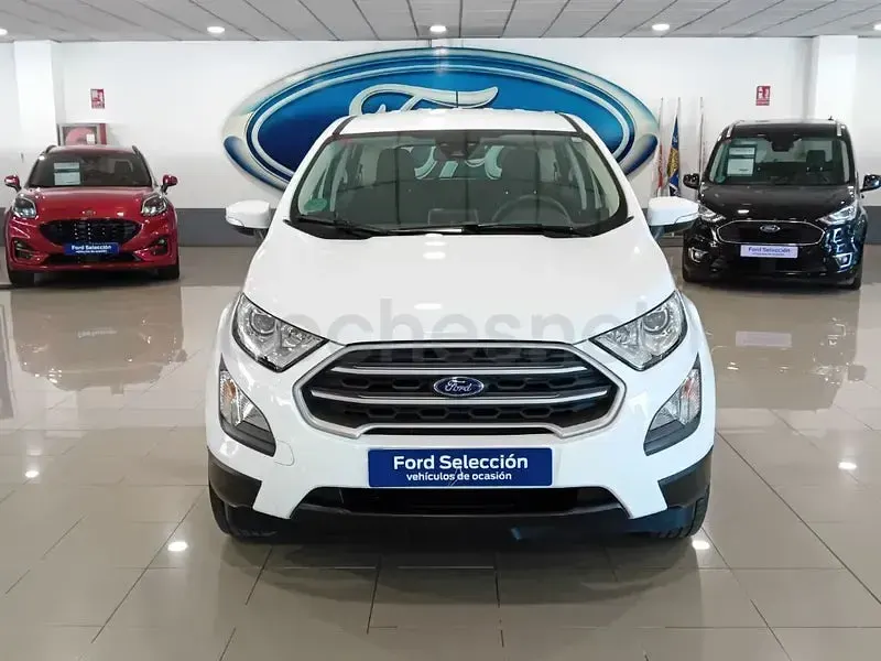 Usado Ford Ecosport Trend 100 CV (73 kW) 2021 Blanco SUV