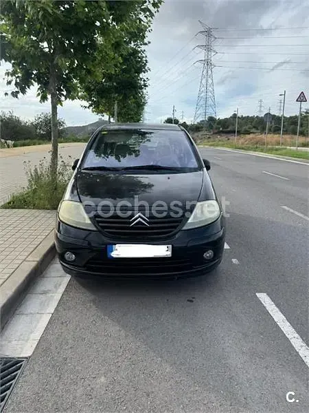 Usado Citroën C3 110 CV (80 kW) 2003 Negro Berlina