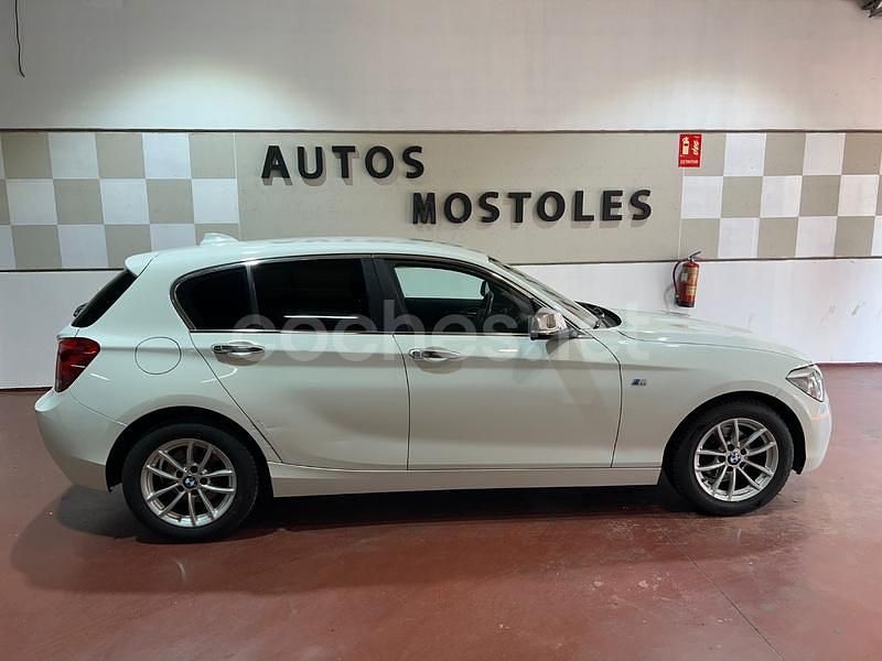 Usado BMW 114 95 CV (69 kW) 2014 Blanco Utilitario