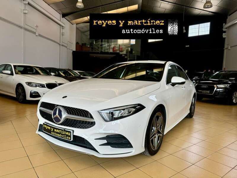 Blanco Usado 2019 Mercedes A180 Berlina | 23.300 € (Un poco caro) - Imagen 1/4