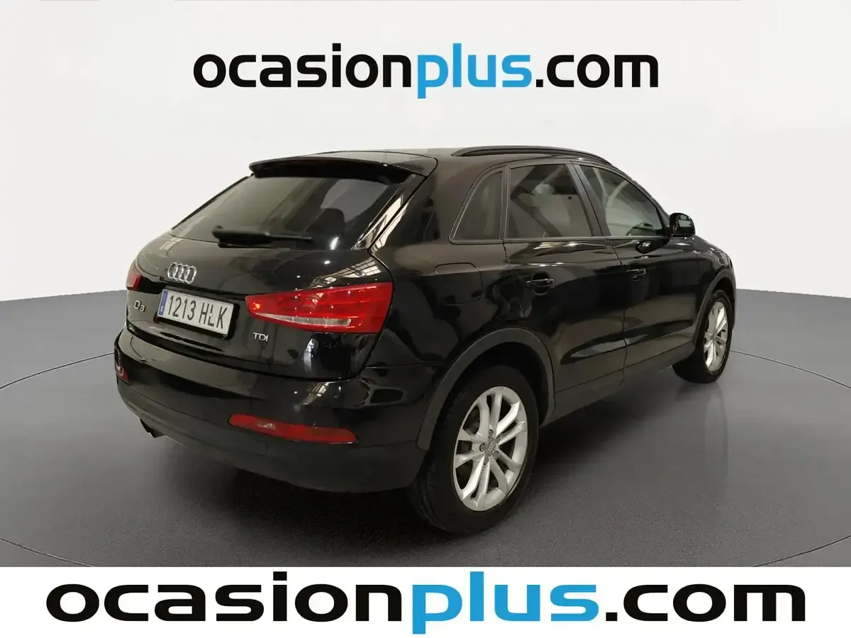 Usado Audi Q3 Advanced Plus 140 CV (102 kW) 2012 Negro SUV
