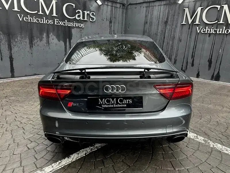 Usado Audi RS7 Sportback Performance 605 CV (444 kW) 2017 Gris Utilitario