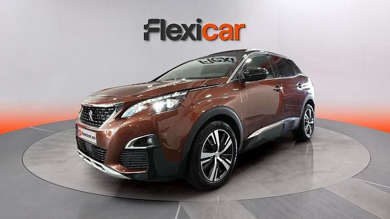 Usado Peugeot 3008 GT-line 131 CV (96 kW) 2017 Granate SUV