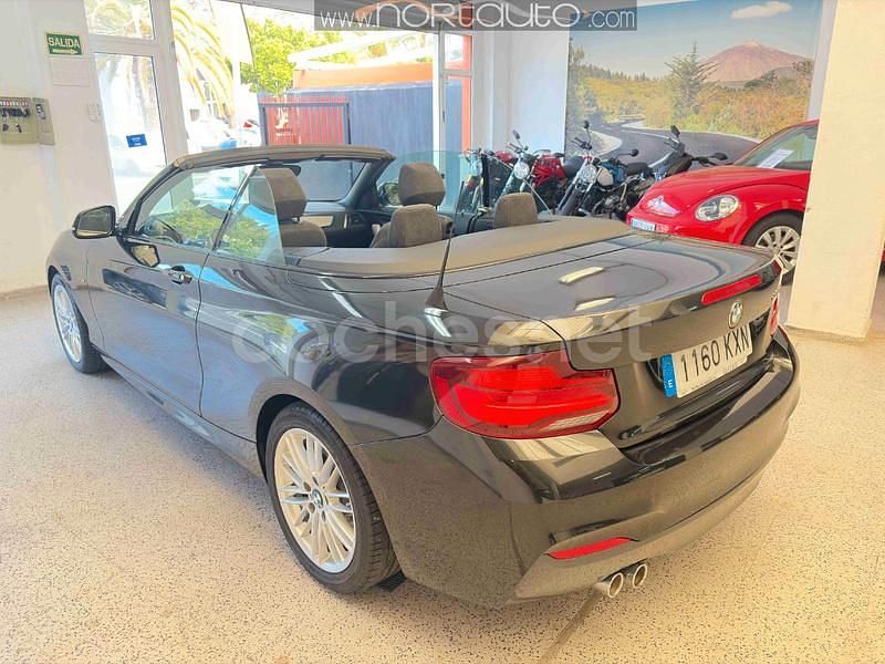 Usado BMW 220 184 CV (135 kW) 2019 Negro Descapotable