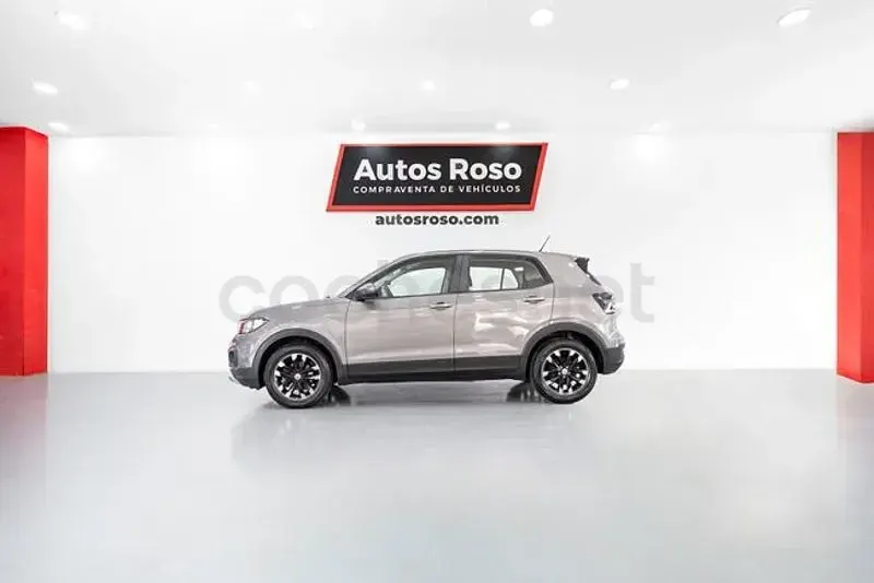 Usado VW T-Cross Advance 95 CV (69 kW) 2019 Gris / plata SUV