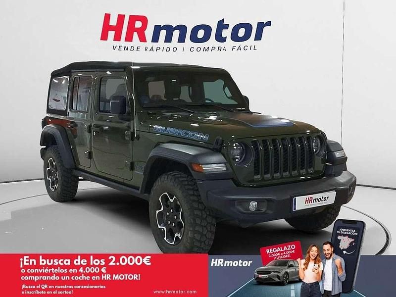 Blanco Usado 2023 Jeep Wrangler Rubicon SUV | 49.949 € - Imagen 1/4