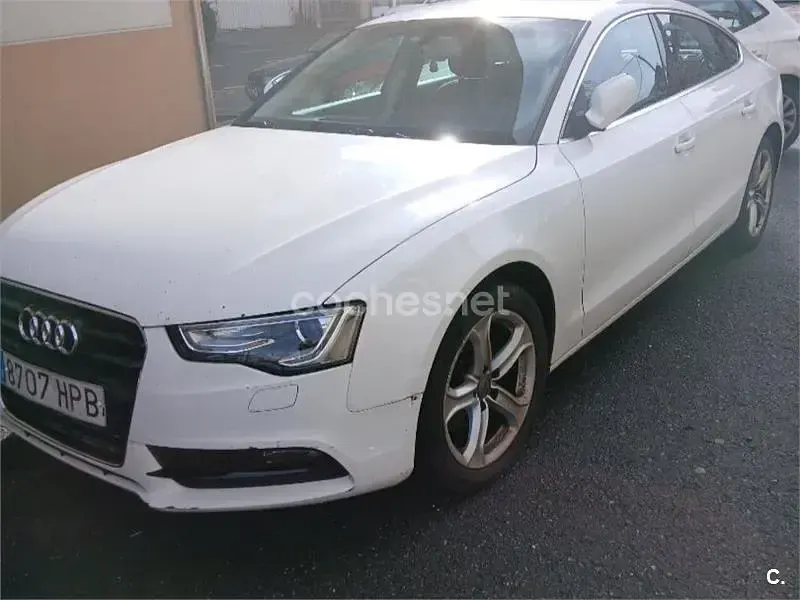 Usado Audi A5 Sportback 143 CV (105 kW) 2013 Blanco Utilitario