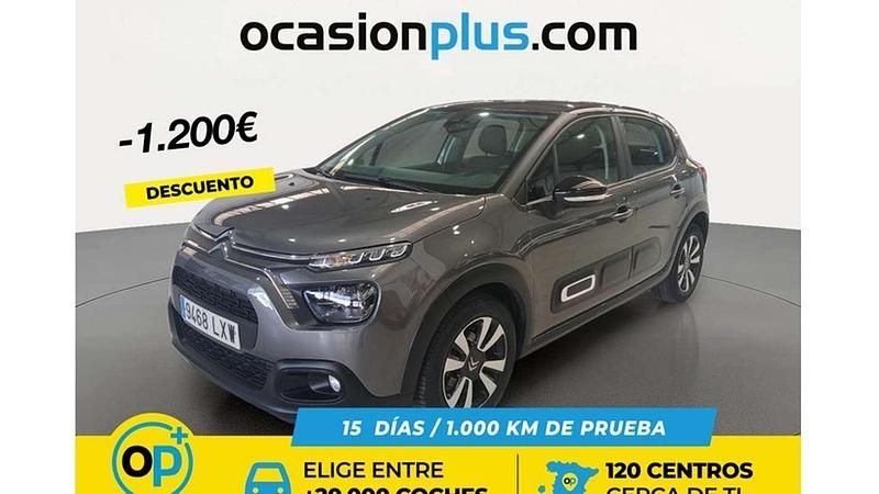 Usado Citroën C3 Feel 110 CV (80 kW) 2022 Gris Utilitario