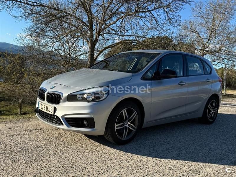 Usado BMW 218 Active Tourer 150 CV (110 kW) 2014 Gris / plata Monovolumen
