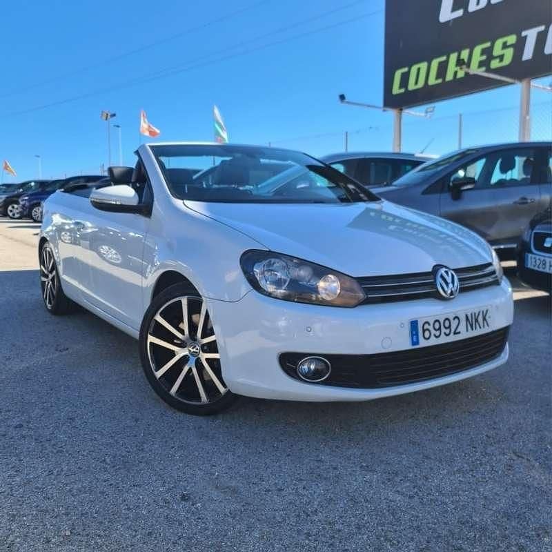 Usado VW Golf Cabriolet 160 CV (117 kW) 2011 Blanco Descapotable