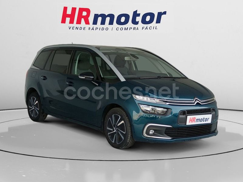 Azul Usado 2021 Citroën C4 SpaceTourer PureTech Monovolumen | 16.640 € (Caro) - Imagen 1/4