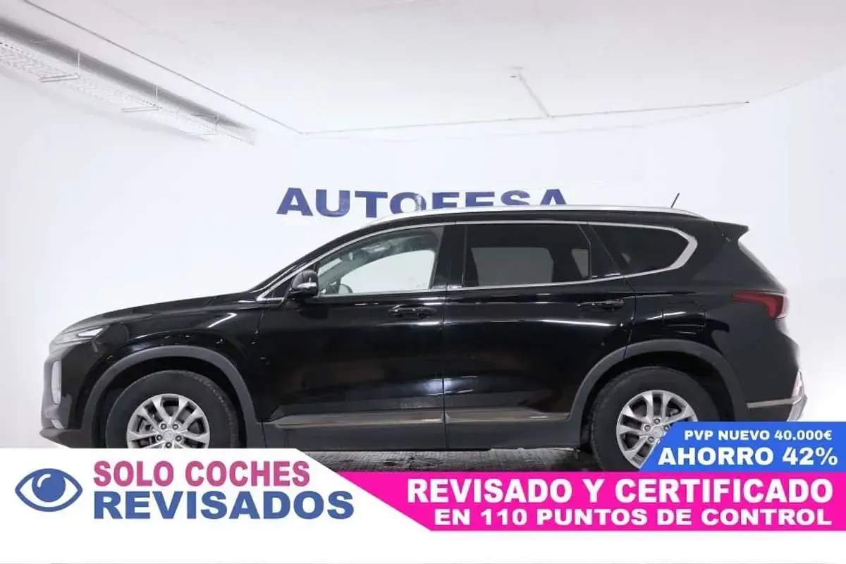 Usado Hyundai Santa Fe 200 CV (147 kW) 2019 Negro SUV