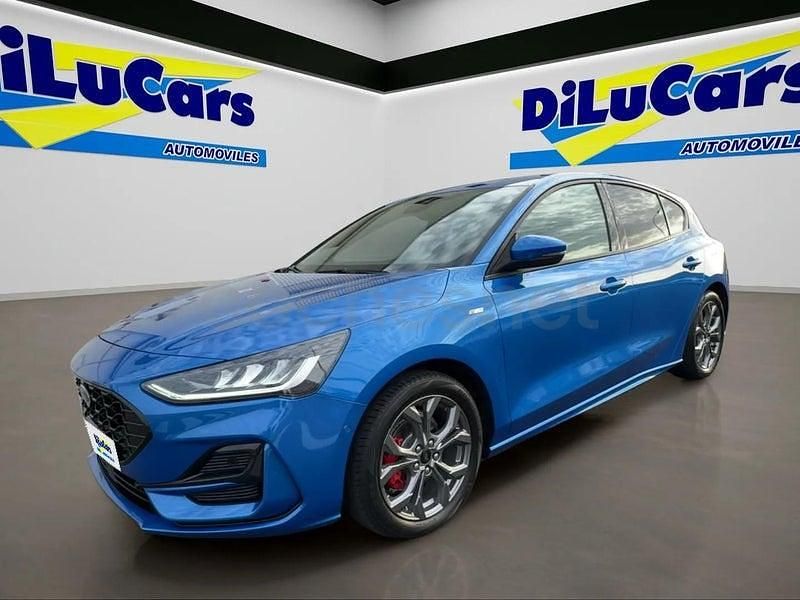 Usado Ford Focus ST-Line 125 CV (91 kW) 2022 Azul Berlina