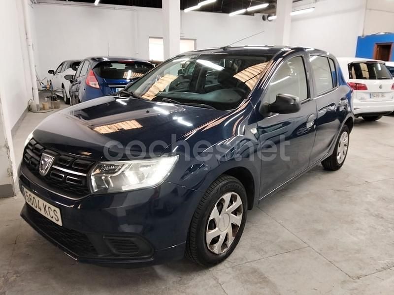 Azul Usado 2017 Dacia Sandero Ambiance Utilitario | 9499 € (Precio justo) - Imagen 1/4