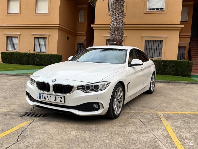 Usado BMW 420 190 CV (139 kW) 2015 Blanco Coupe
