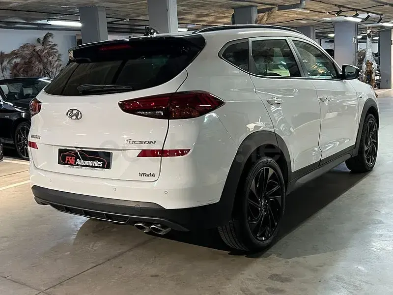 Usado Hyundai Tucson N Line 136 CV (100 kW) 2019 Blanco SUV