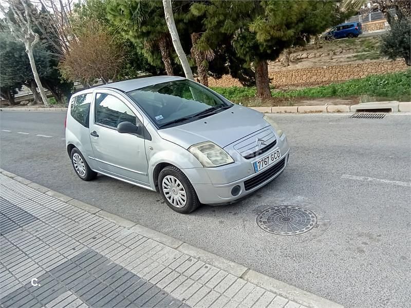 Usado Citroën C2 61 CV (44 kW) 2008 Gris / plata Utilitario