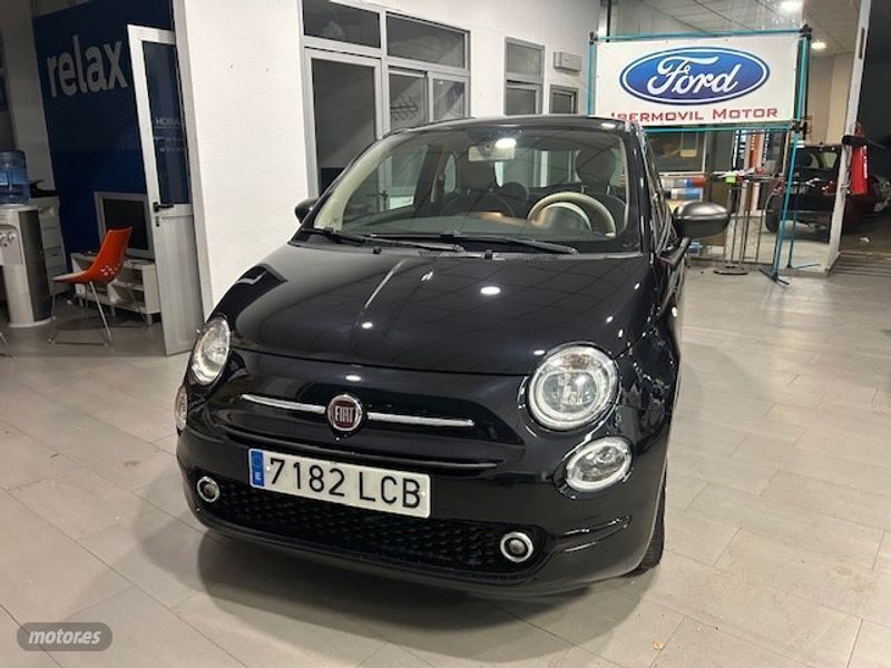 Negro Usado 2019 Fiat 500 Pop Utilitario | 8520 € (Buen precio) - Imagen 1/4