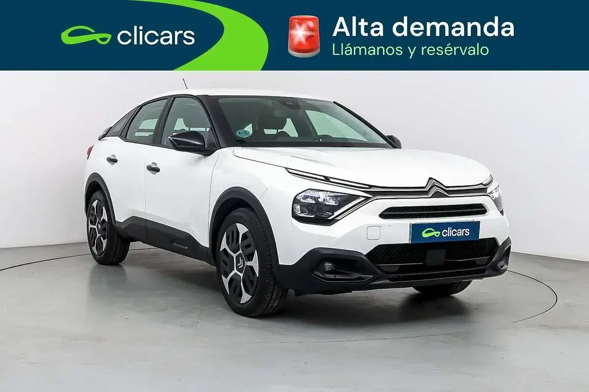 Usado Citroën C4 Feel 131 CV (96 kW) 2021 Blanco Utilitario